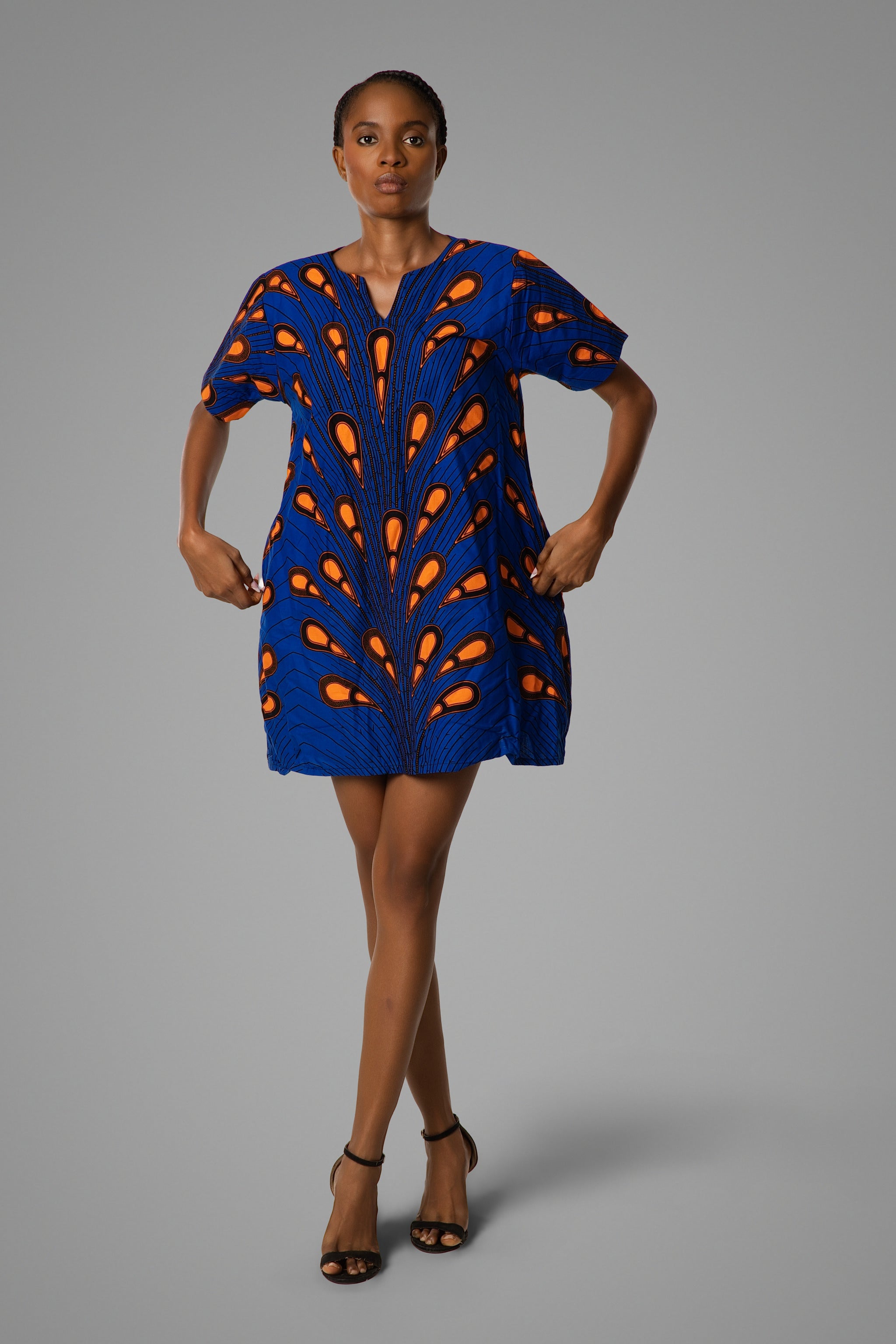 Light Bulb Short dress - Short Sleeves
