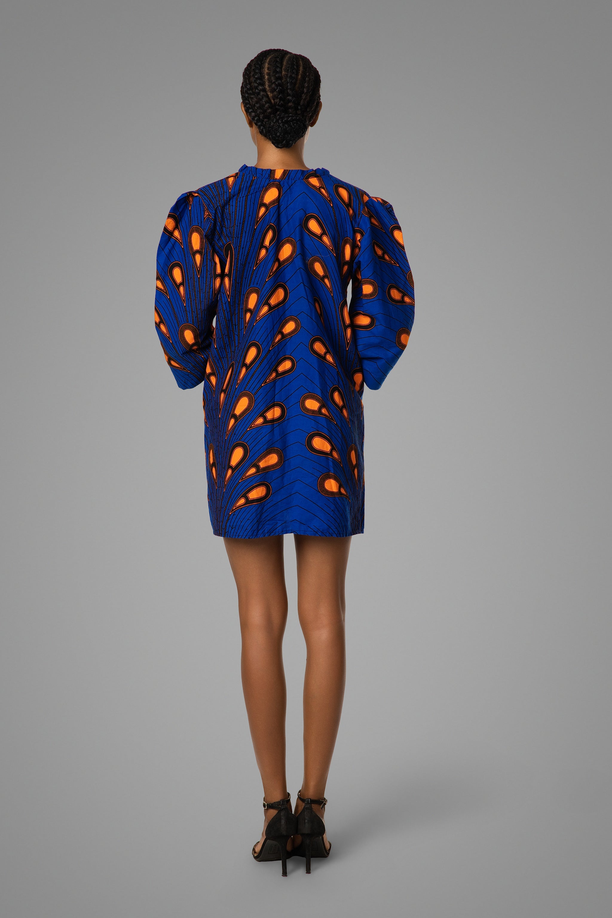 Light Bulb Short Dress - Long Sleeves