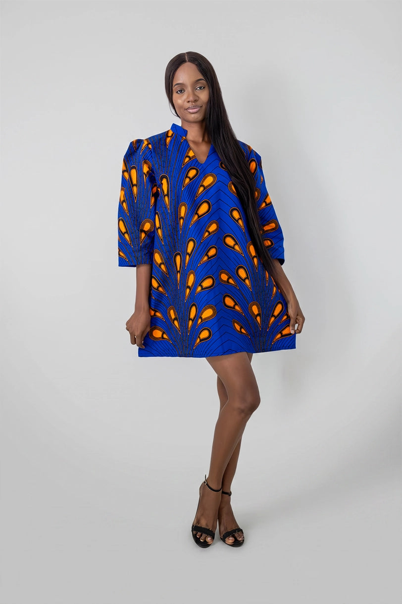 Light Bulb Short Dress - Long Sleeve