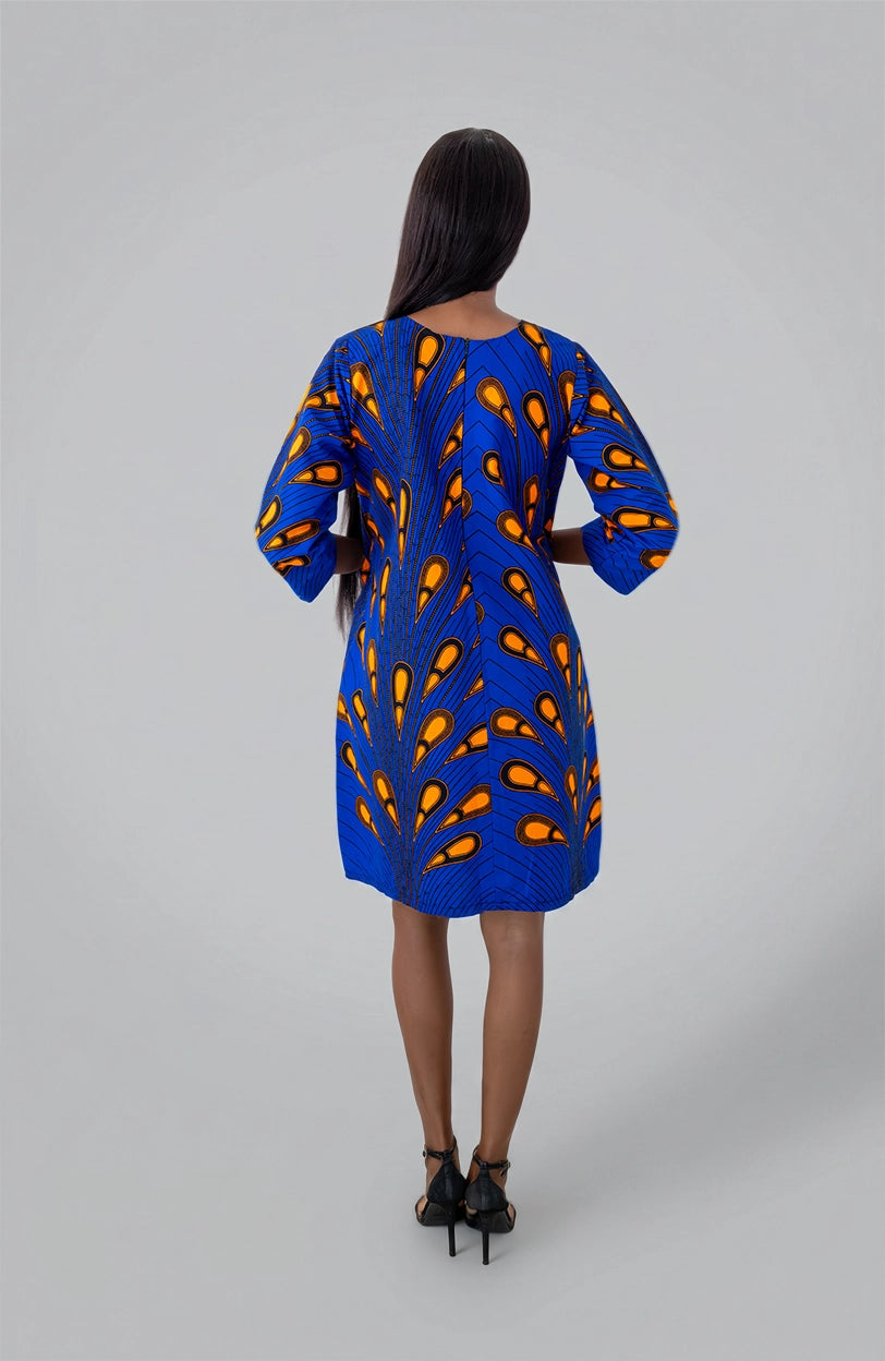 Light Bulb - Short Dress With Pockets